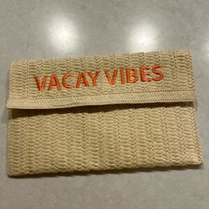 Neiman Marcus Vacay Vibes Envelope Clutch NWOT
